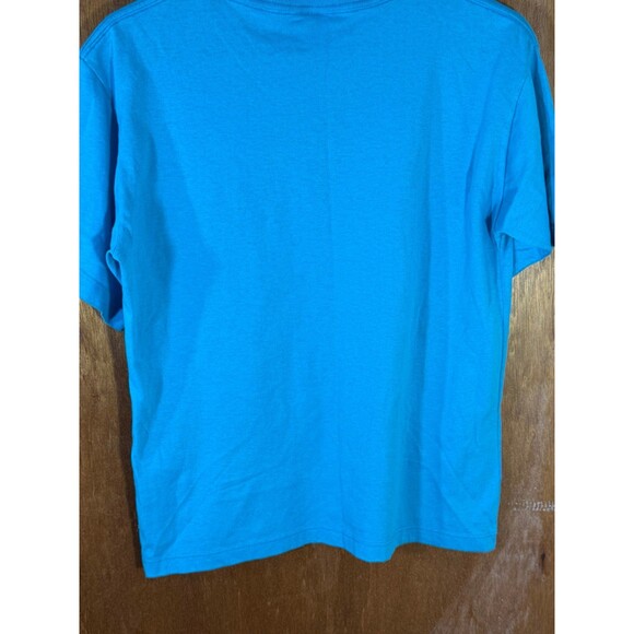 Vintage Classic II Blank Pocket Tee Shirt Blue Men’s Medium M USA - Picture 8 of 9